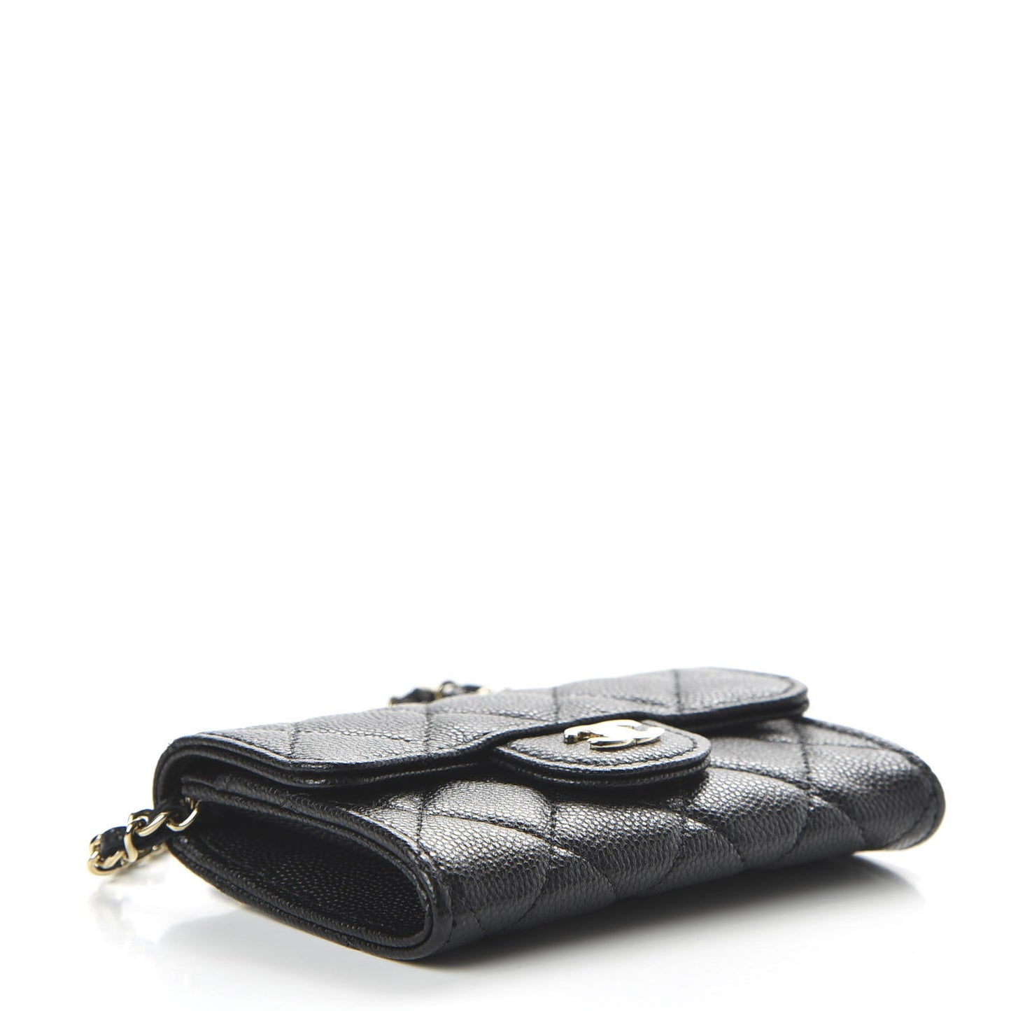 Caviar Quilted Belt Bag Black
