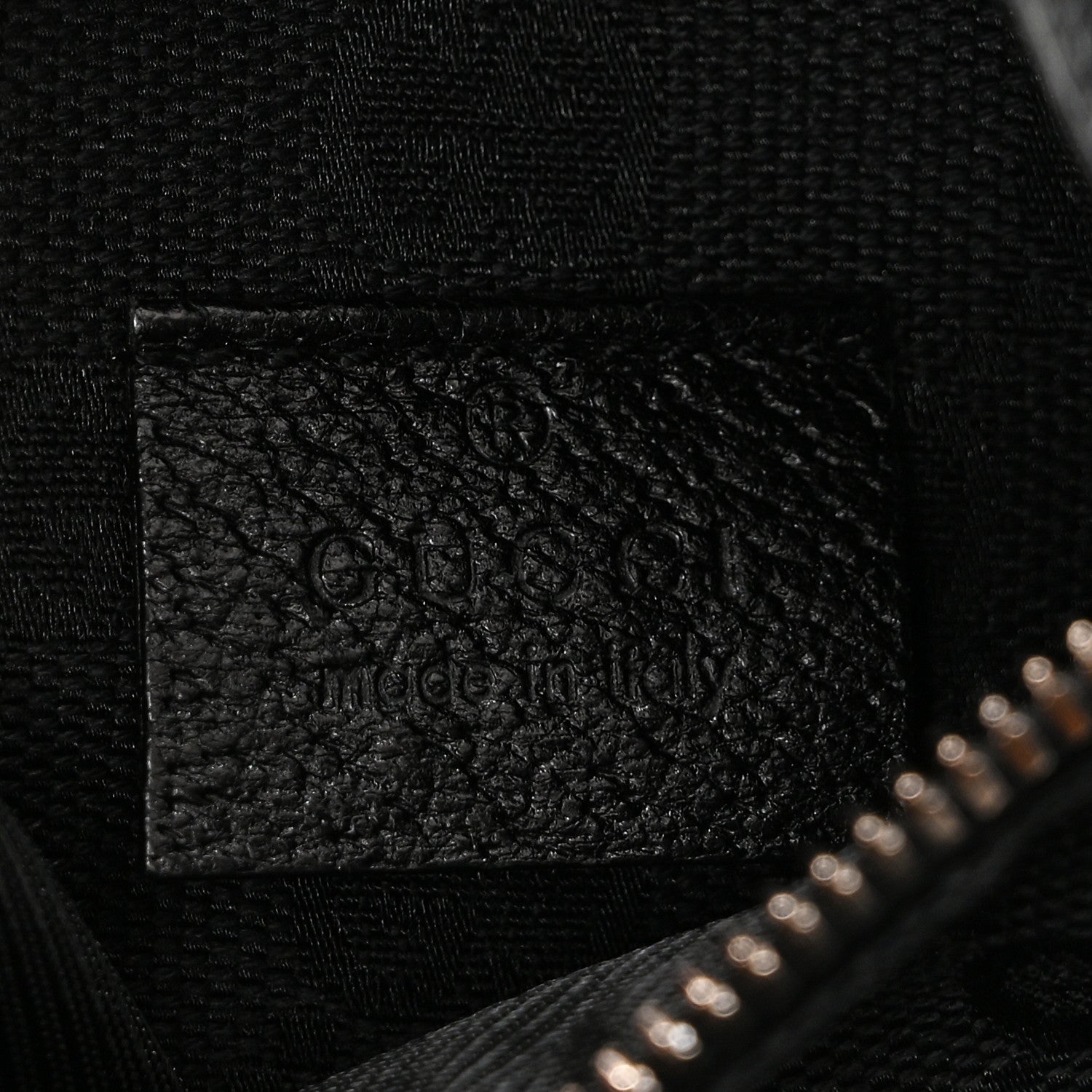 Gucci GG Monogram Double Pocket Belt Bag Black 6 of 10