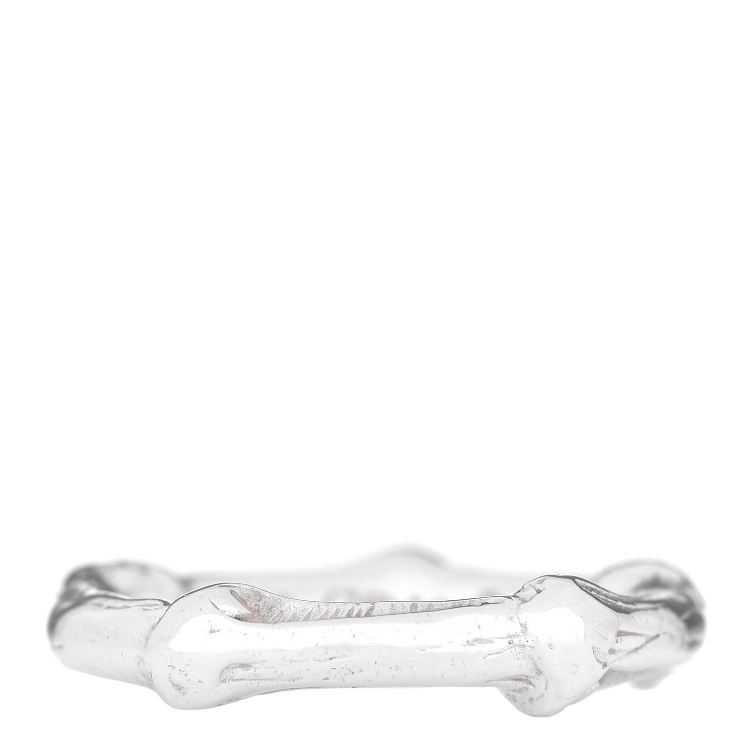 Tiffany Sterling Silver Bamboo Ring 52 6 1 of 4
