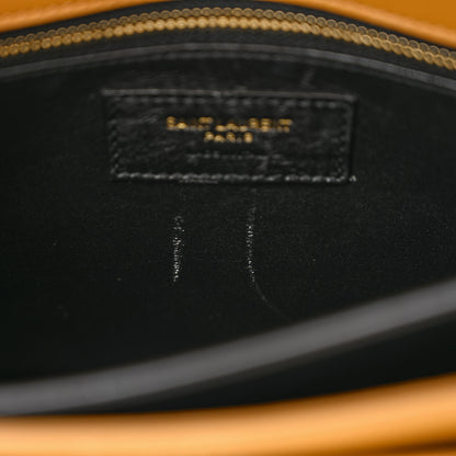 Saint Laurent Smooth Calfskin Monogram Cassandra Clasp Bag Cappuccino 8 of 12
