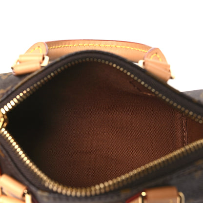 Louis Vuitton Monogram Nano Speedy Bandouliere 5 of 10