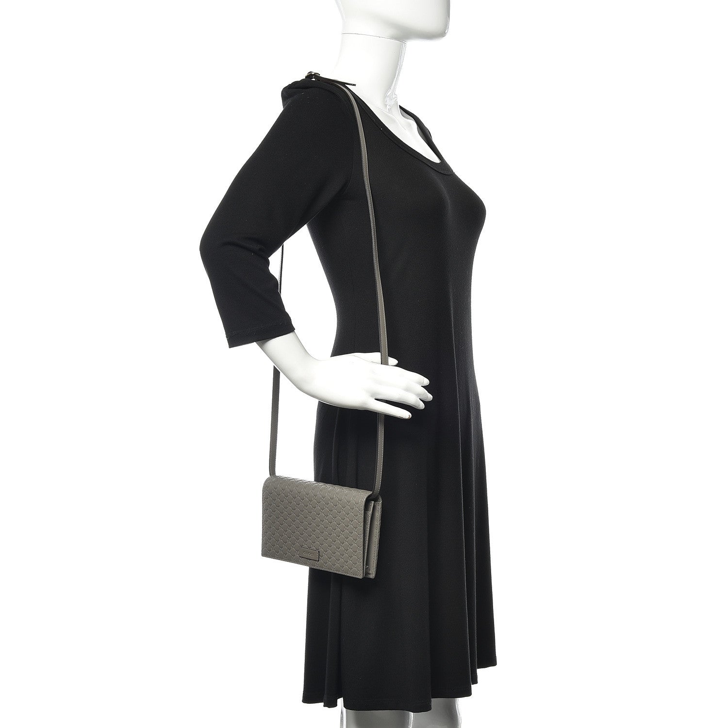 Gucci Soft Microguccissima Crossbody Wallet Loess 2 of 9