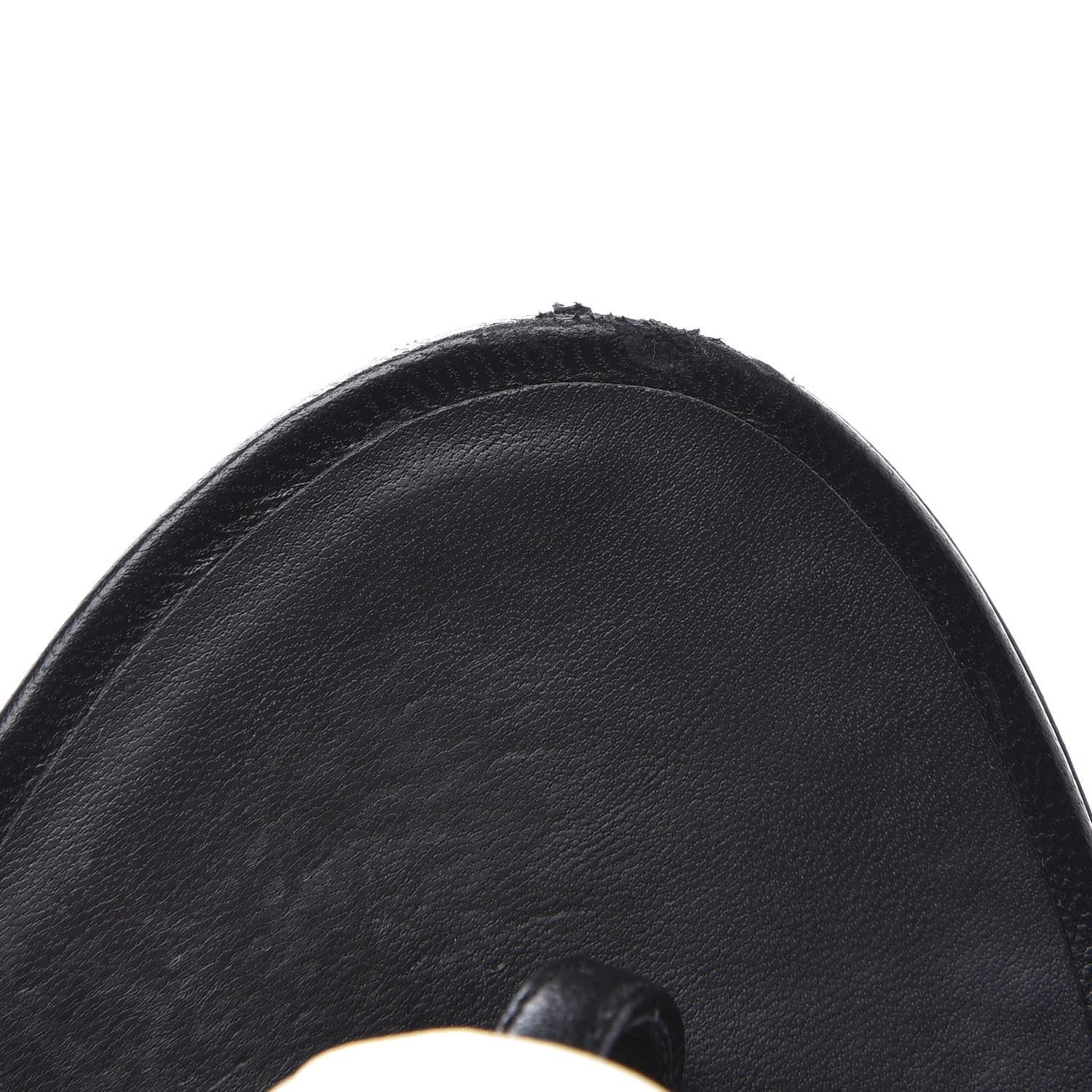 Chanel Patent Camellia Thong Sandals 36 Black White 10 of 12