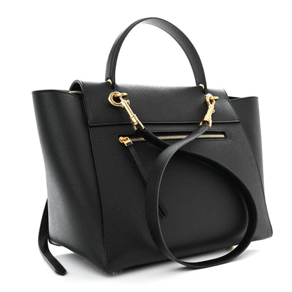Celine Grained Calfskin Mini Belt Bag Black 3 of 11