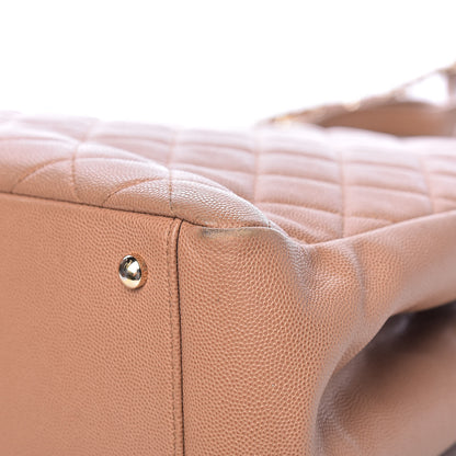 Chanel Caviar Quilted Large Business Affinity Shopping Bag Beige 21 of 24