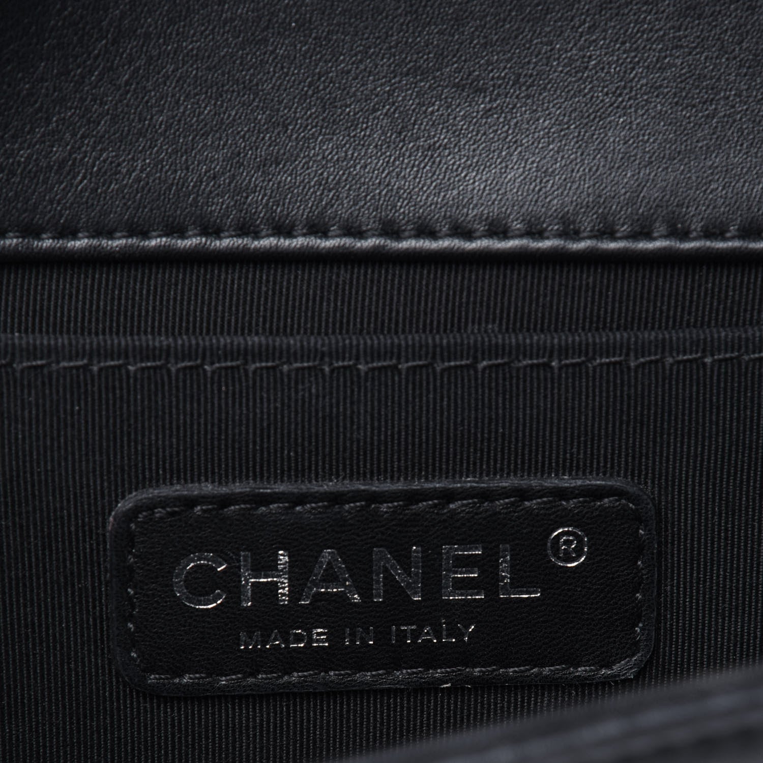 Chanel Calfskin Quilted Medium Boy Flap Black 6 of 16