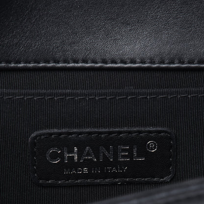 Chanel Calfskin Quilted Medium Boy Flap Black 6 of 16