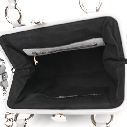 Marc Jacobs Calfskin Quilted Stam Grey 9 of 14