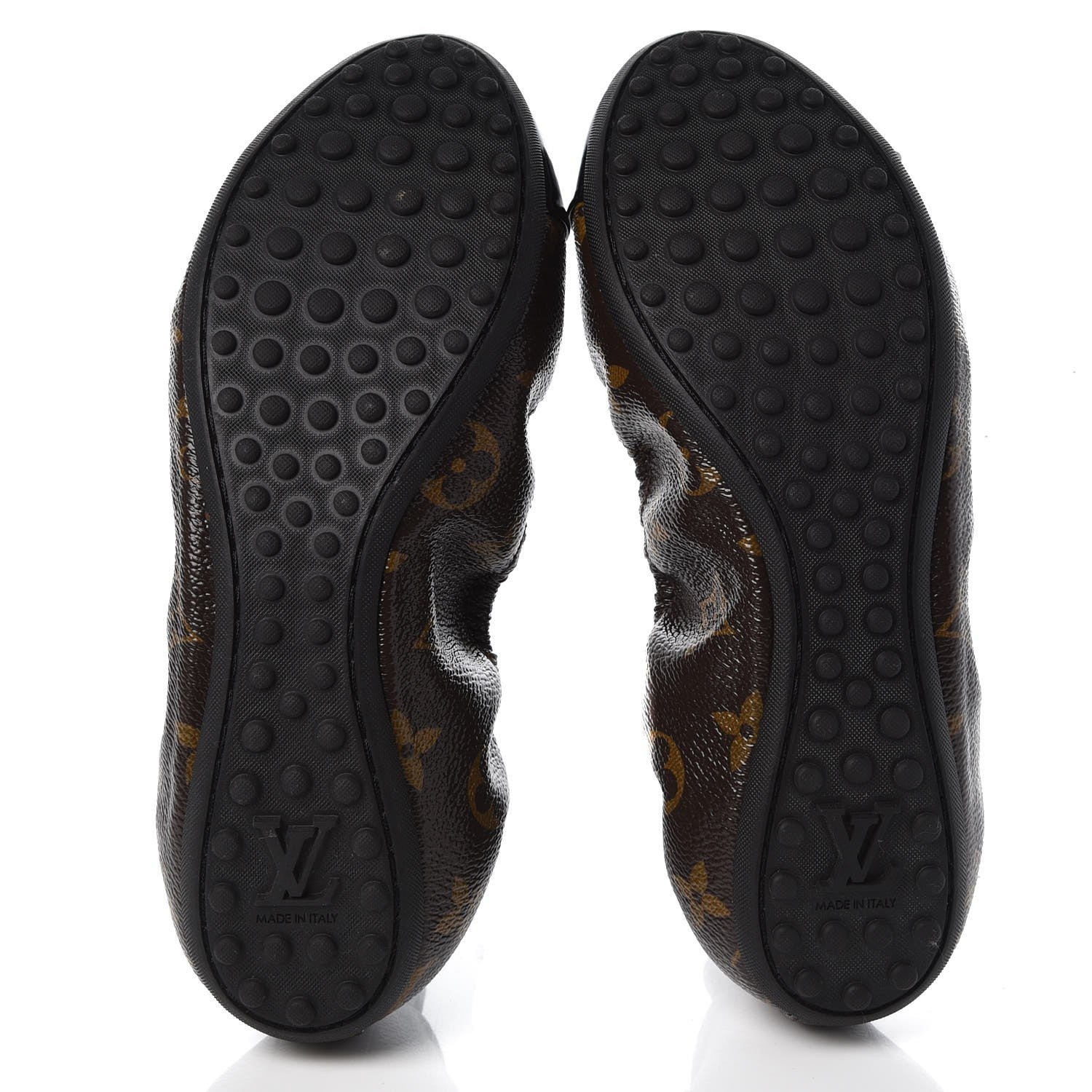 Louis Vuitton Monogram Flirty Ballerina Flats 36 Black 5 of 7