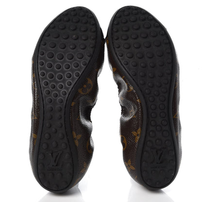 Louis Vuitton Monogram Flirty Ballerina Flats 36 Black 5 of 7