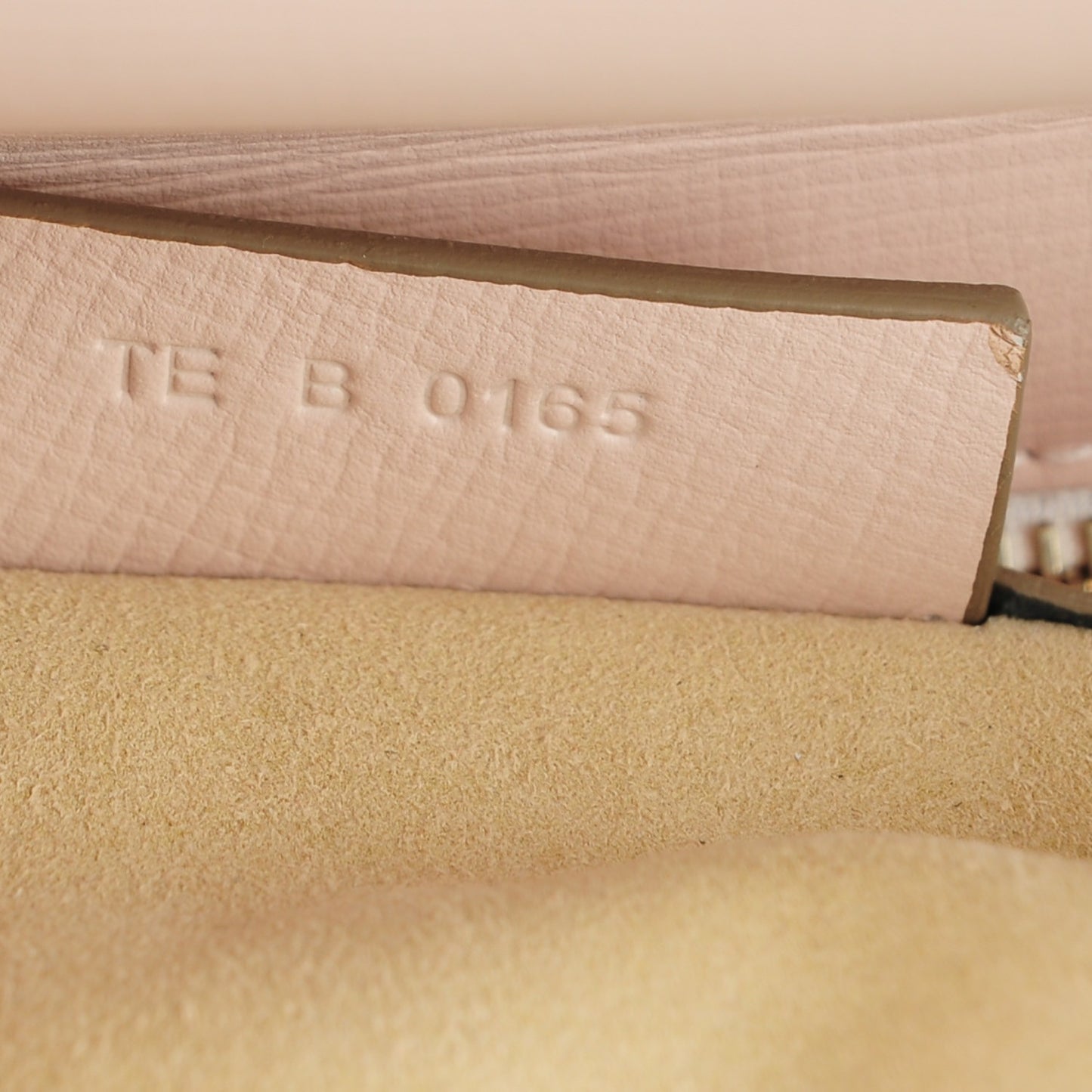 Textured Calfskin Mini Pandora Box Chain Crossbody Bag Powder Pink