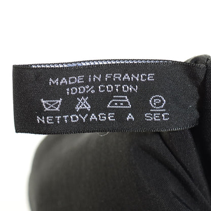 Hermes Cotton Canvas Bolide Travel Cosmetic Pouch Black 7 of 11