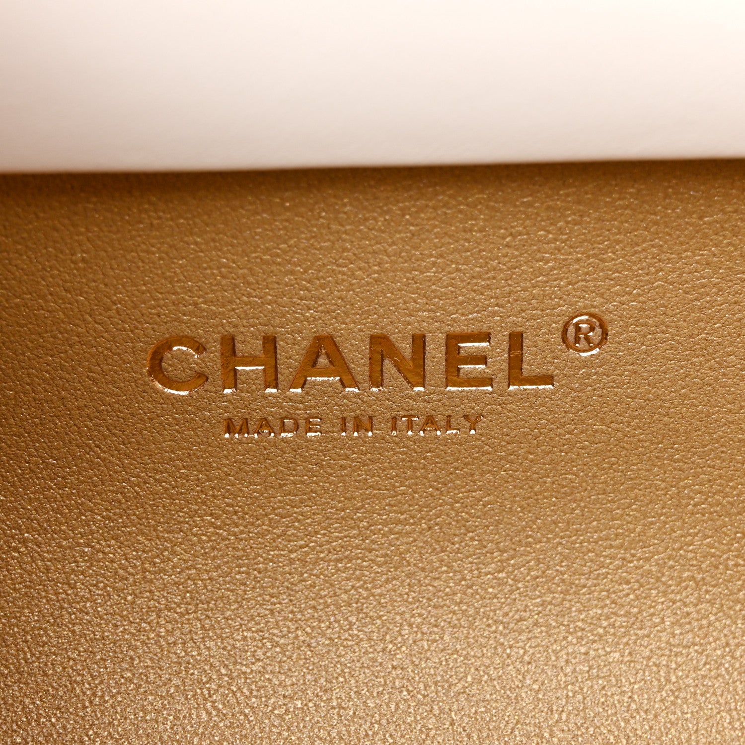 Chanel Shiny Lambskin Pearl Top Handle Flap Shopping Bag White 6 of 10