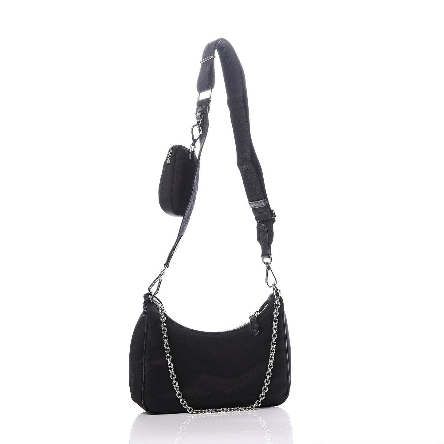 Nylon Re-Edition 2005 Shoulder Bag Black