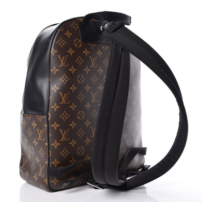 Louis Vuitton Monogram Macassar Josh Backpack 3 of 11