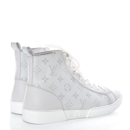 Louis Vuitton Monogram Match Up Sneakers 7.5 White 4 of 15