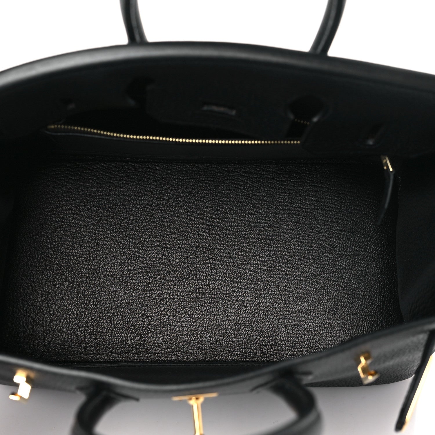 Hermes Togo Birkin 25 Black 4 of 9