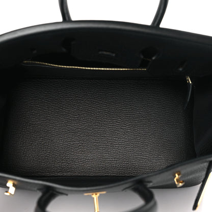 Hermes Togo Birkin 25 Black 4 of 9