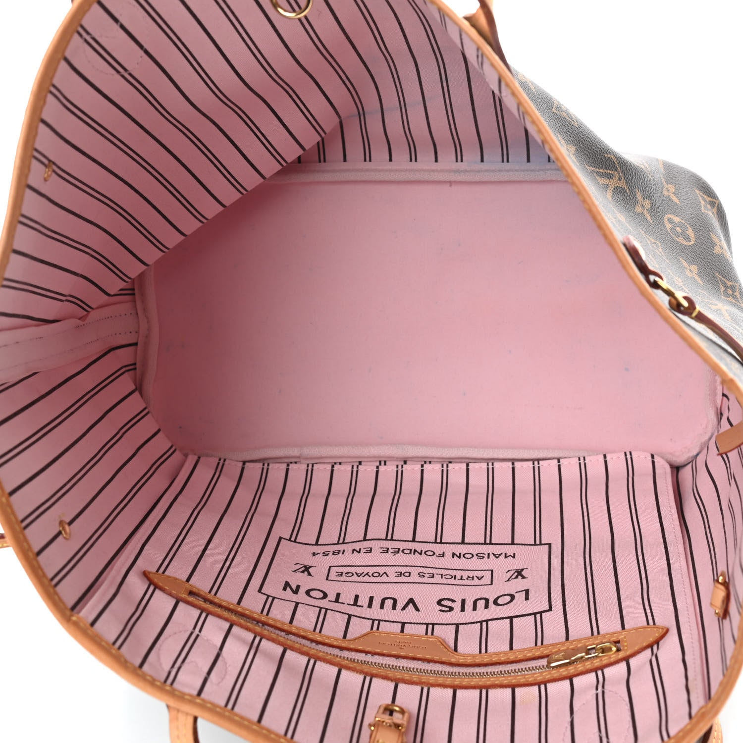 Louis Vuitton Monogram Neo Neverfull MM Rose Ballerine 5 of 11