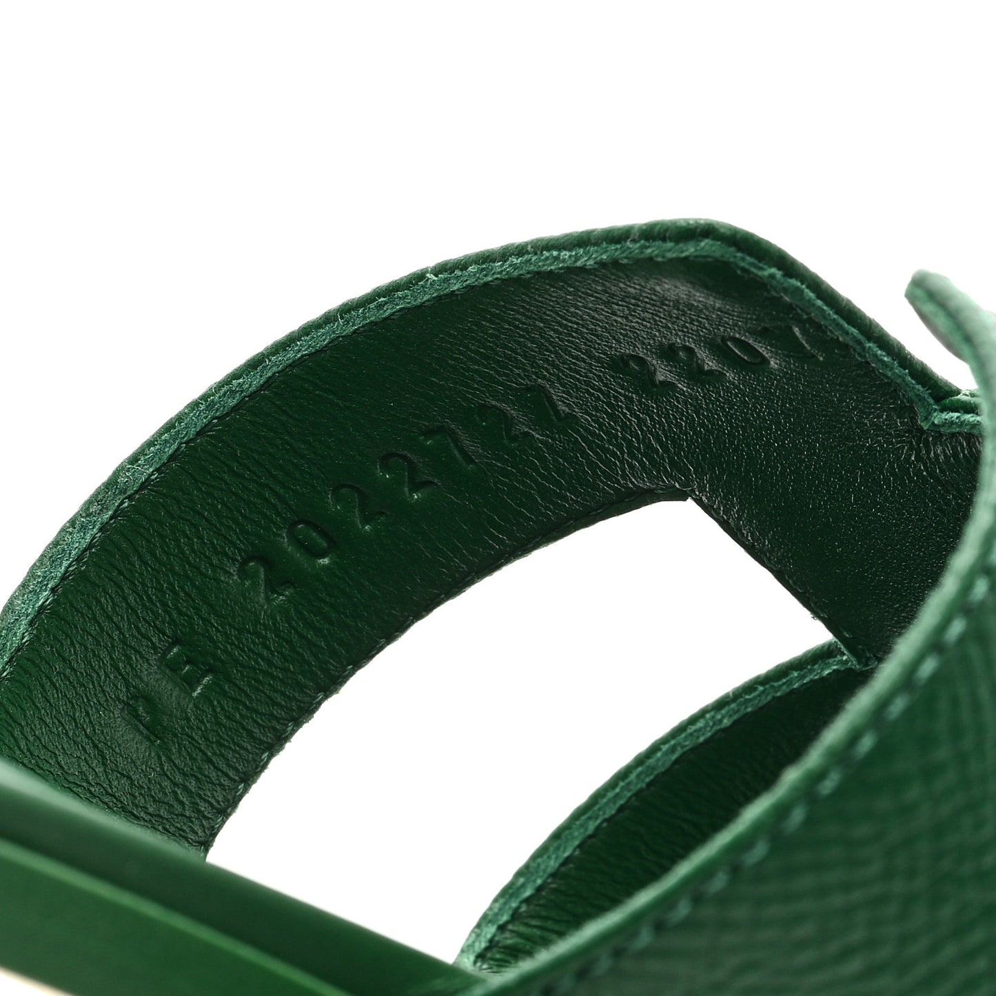 Epsom Oran Sandals 36.5 Vert Cactus