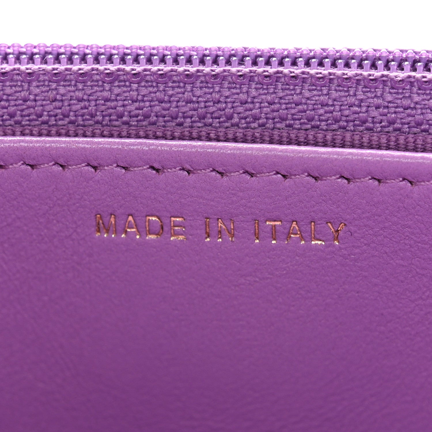 Chanel Lambskin Quilted Pick Me Up Wallet On Chain WOC Purple 7 of 14