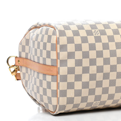 Louis Vuitton Damier Azur Speedy Bandouliere 35 9 of 10