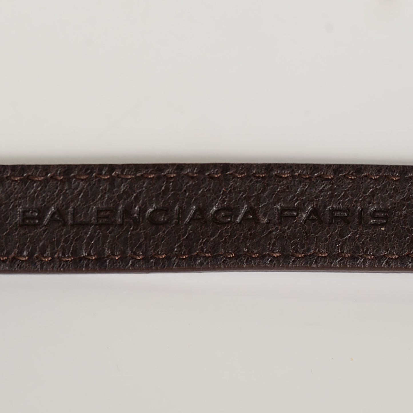 Agneau Giant Gold Triple Tour M Bracelet Cigare Fonce