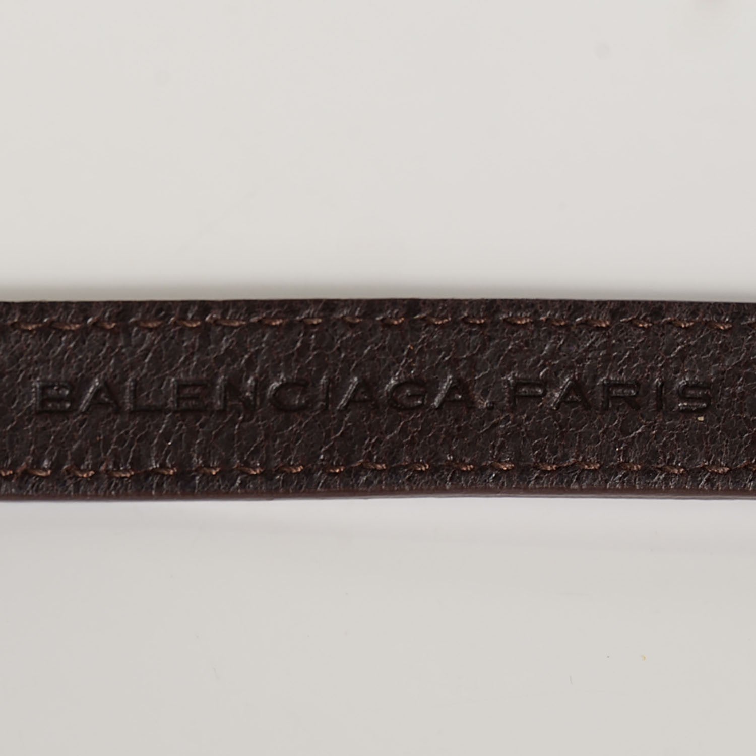 Balenciaga Agneau Giant Gold Triple Tour M Bracelet Cigare Fonce 12 of 16