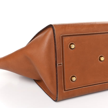 Celine Natural Calfskin Small Tie Knot Tote Tan 8 of 10