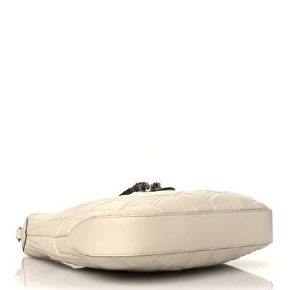 Gucci Calfskin Web Quilted Small Dionysus Hobo White 5 of 21