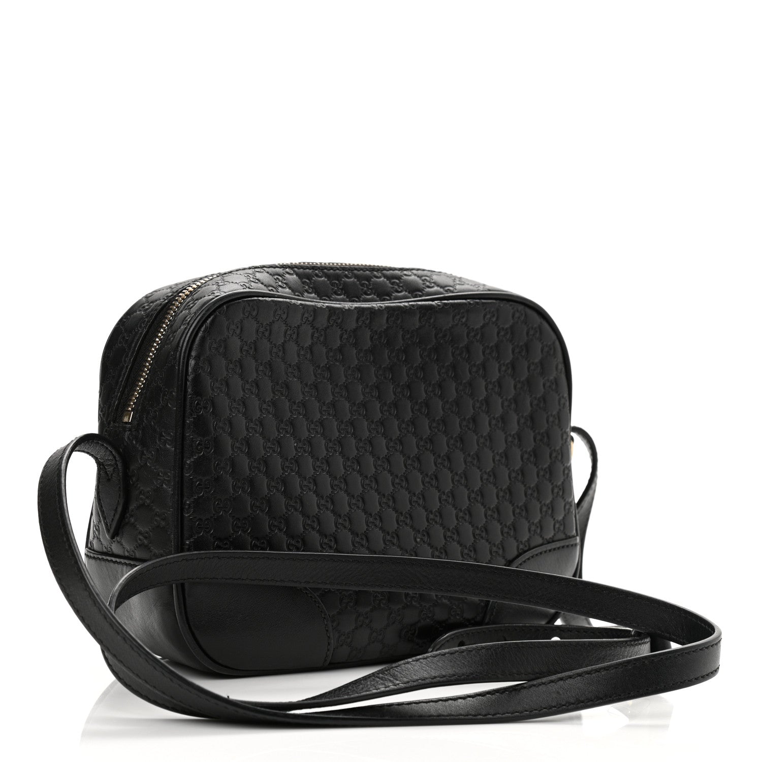 Gucci Microguccissima Mini Bree Messenger Bag Black 3 of 11