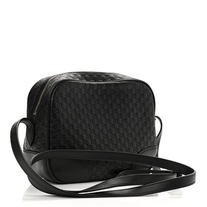 Gucci Microguccissima Mini Bree Messenger Bag Black 3 of 11