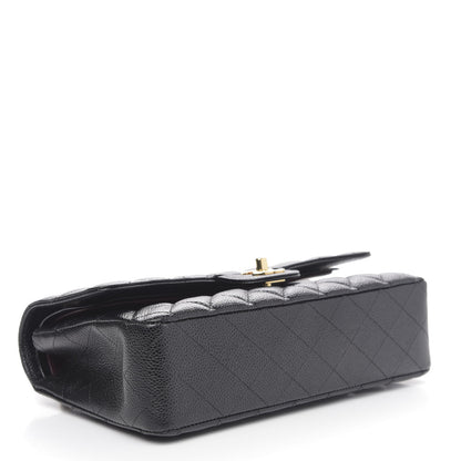 Chanel Caviar Quilted Medium Double Flap Black 4 of 10