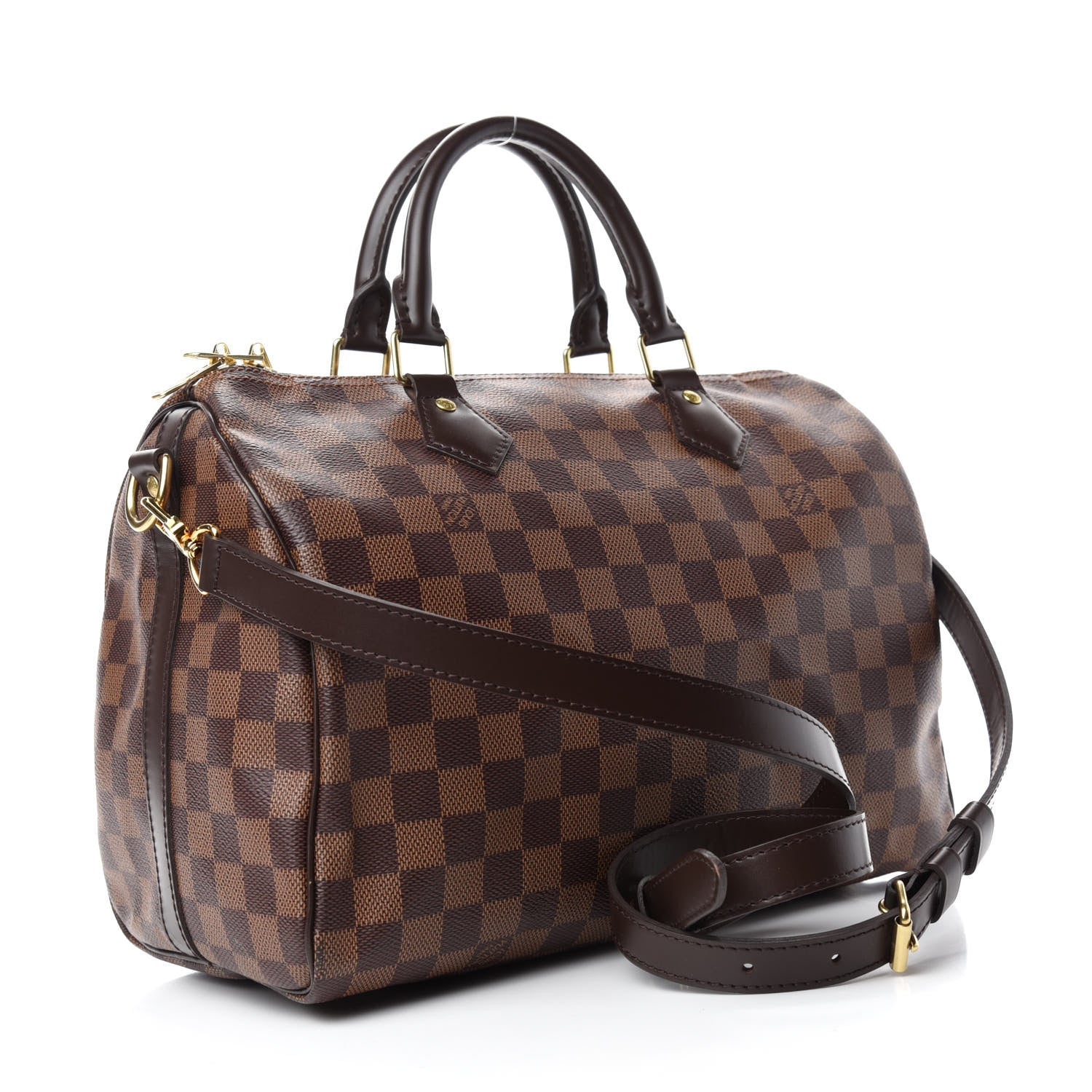 Louis Vuitton Damier Ebene Speedy Bandouliere 30 3 of 11