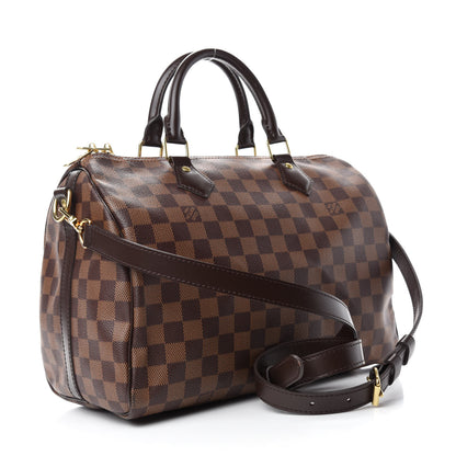 Louis Vuitton Damier Ebene Speedy Bandouliere 30 3 of 11