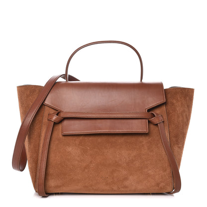 Celine Suede Calfskin Mini Belt Bag Tan 1 of 19