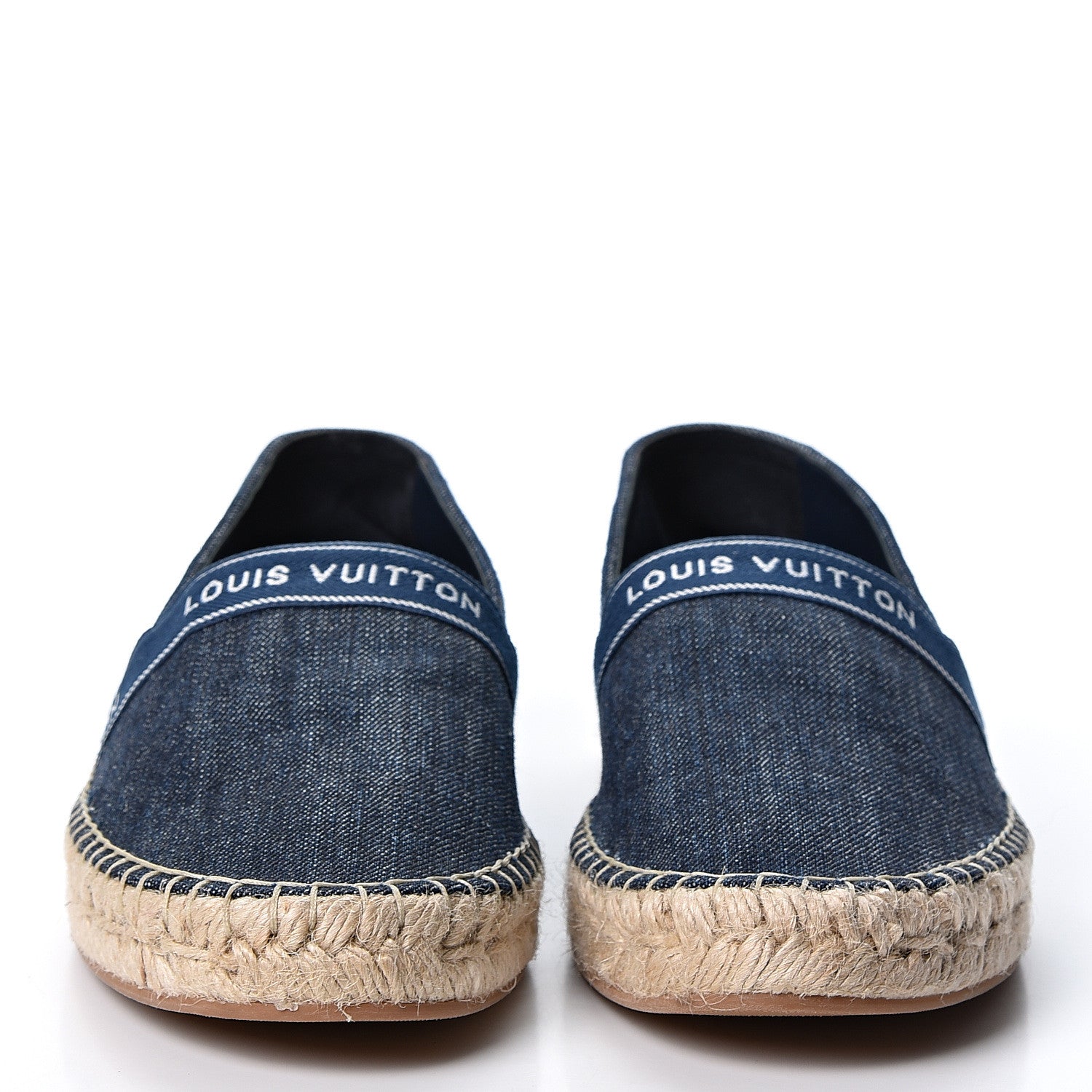 Louis Vuitton Denim Croisiere Espadrille 38 Marine 2 of 9