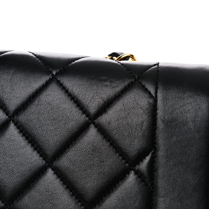 Chanel Lambskin Quilted Medium Single Flap Black 21 of 22