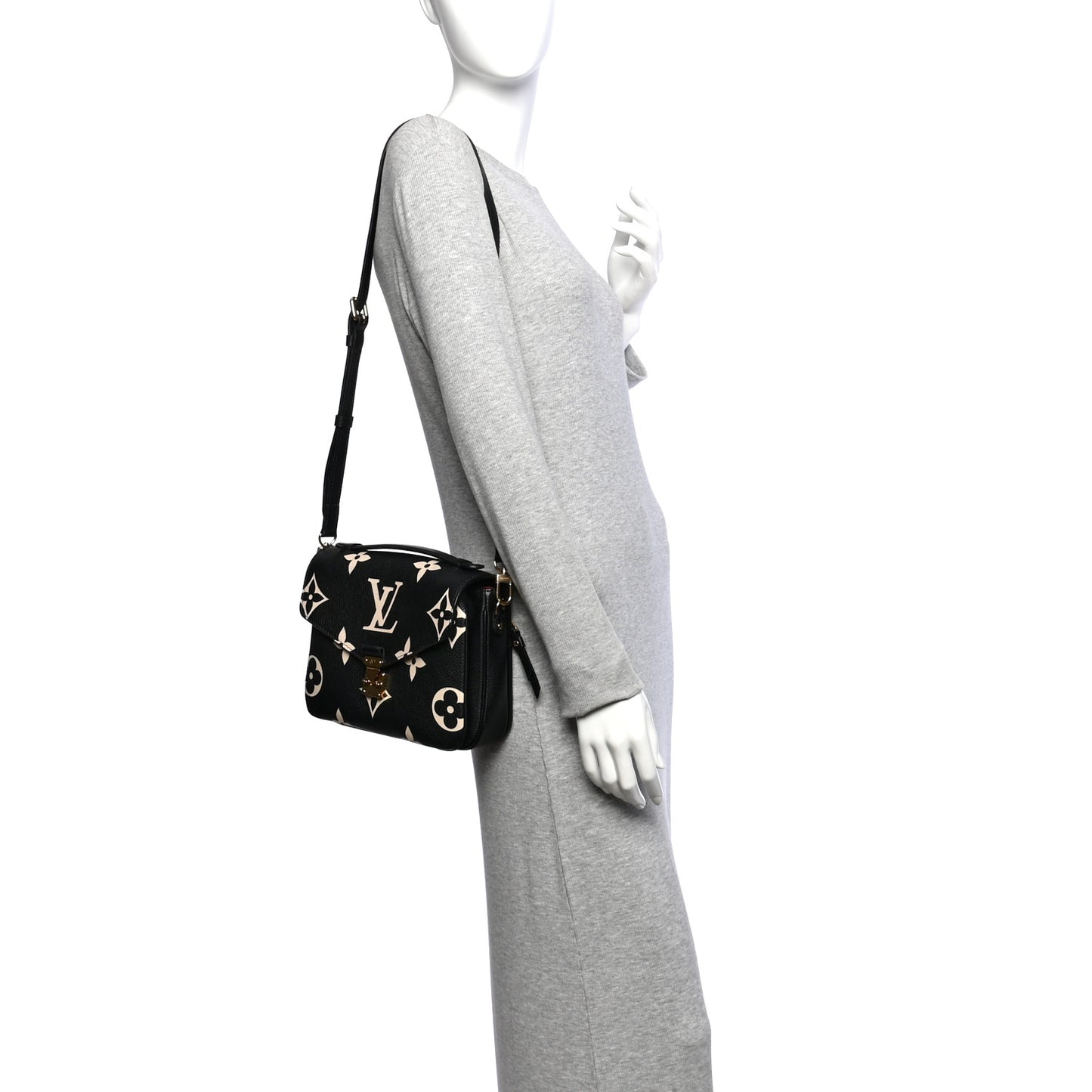 Empreinte Monogram Giant Pochette Metis Black Beige