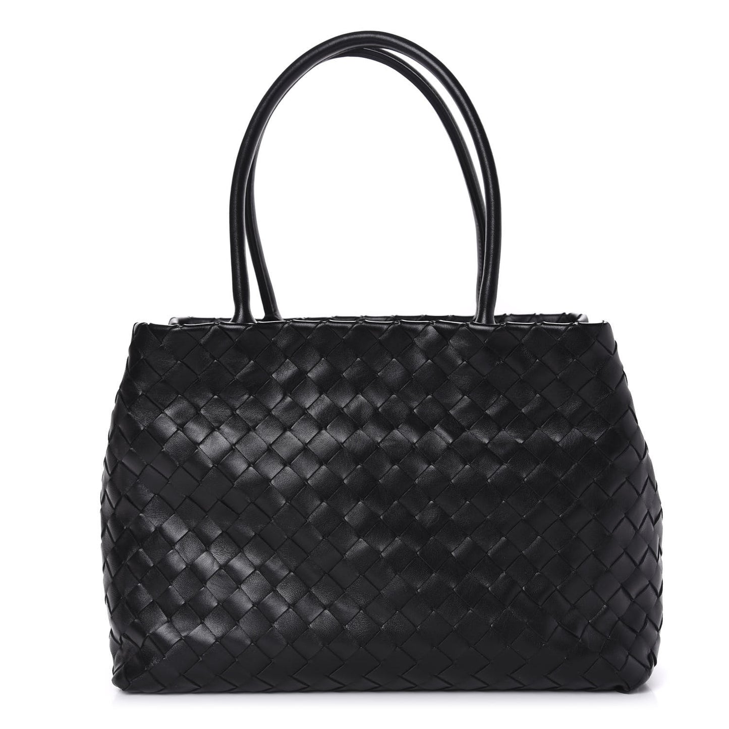 Nappa Intrecciato Tote Black