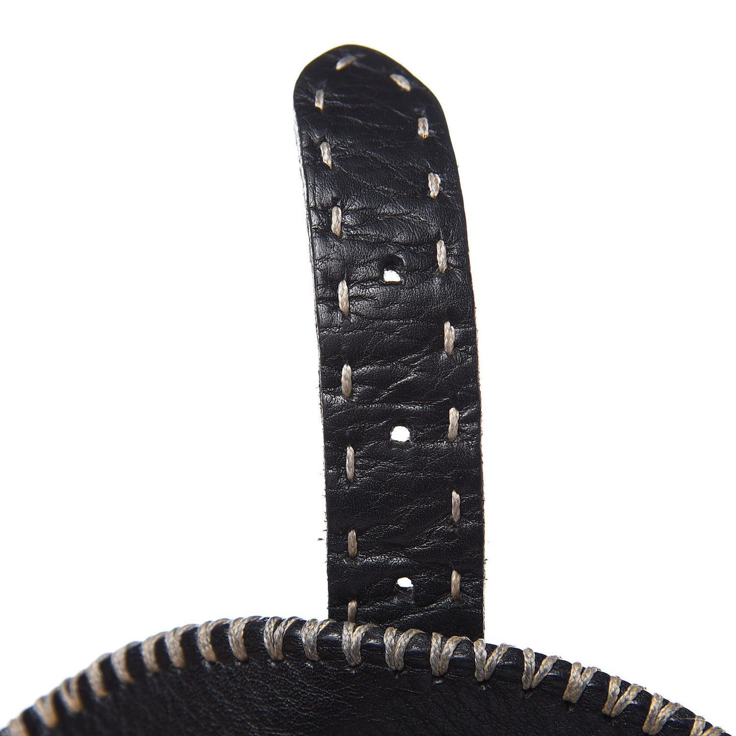 Calfskin Romano Selleria Backpack Black