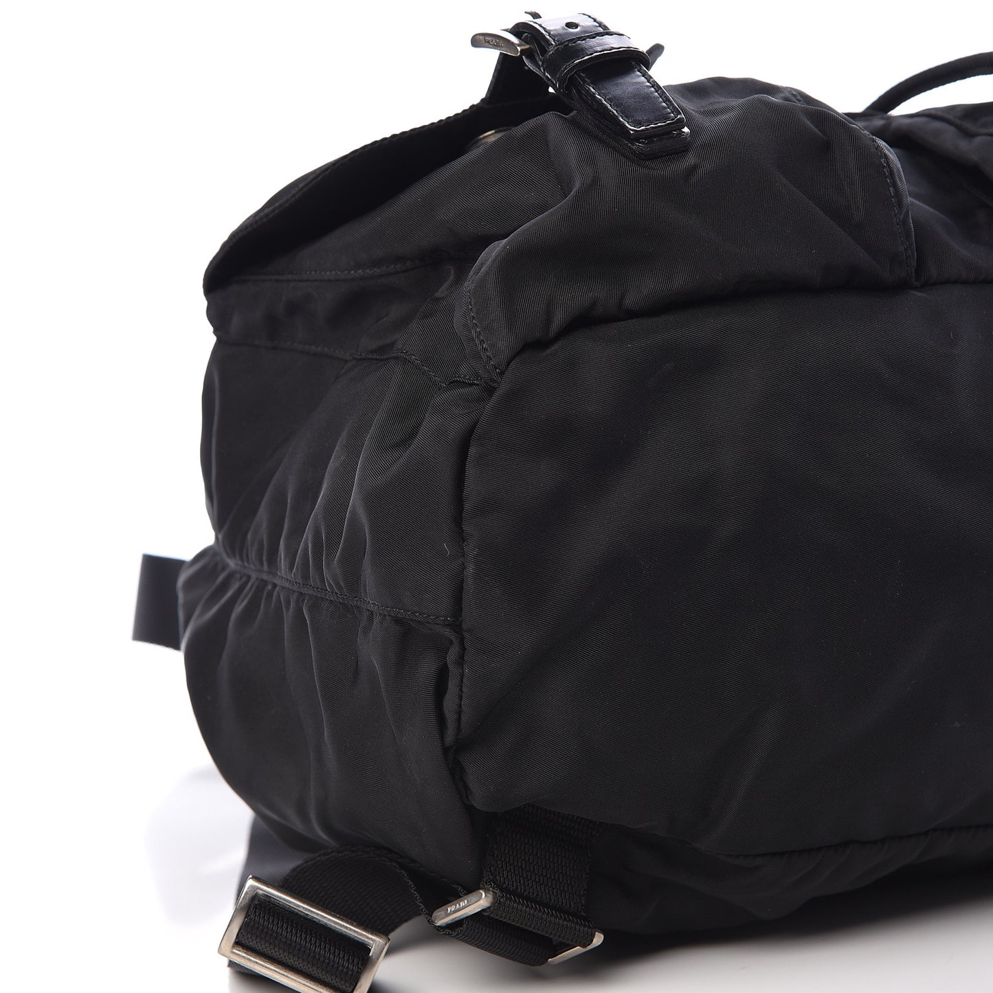Nylon Vela Medium Backpack Black