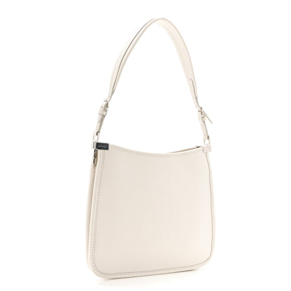 Gucci Calfskin Horsebit Slim Shoulder Bag White 3 of 11