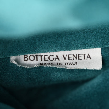 Bottega Veneta Suede Intrecciato Teen Jodie Hobo Petroleum Blue 6 of 10