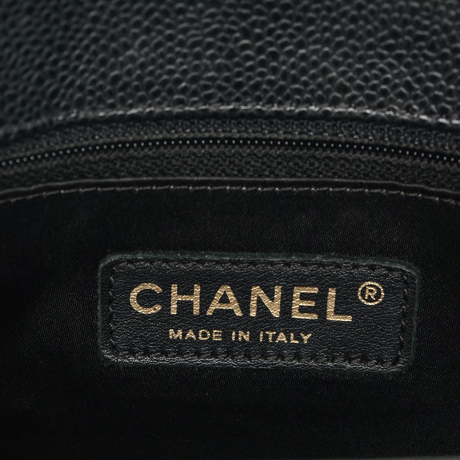 Chanel Caviar Quilted Grand Shopping Tote GST Black 6 of 11
