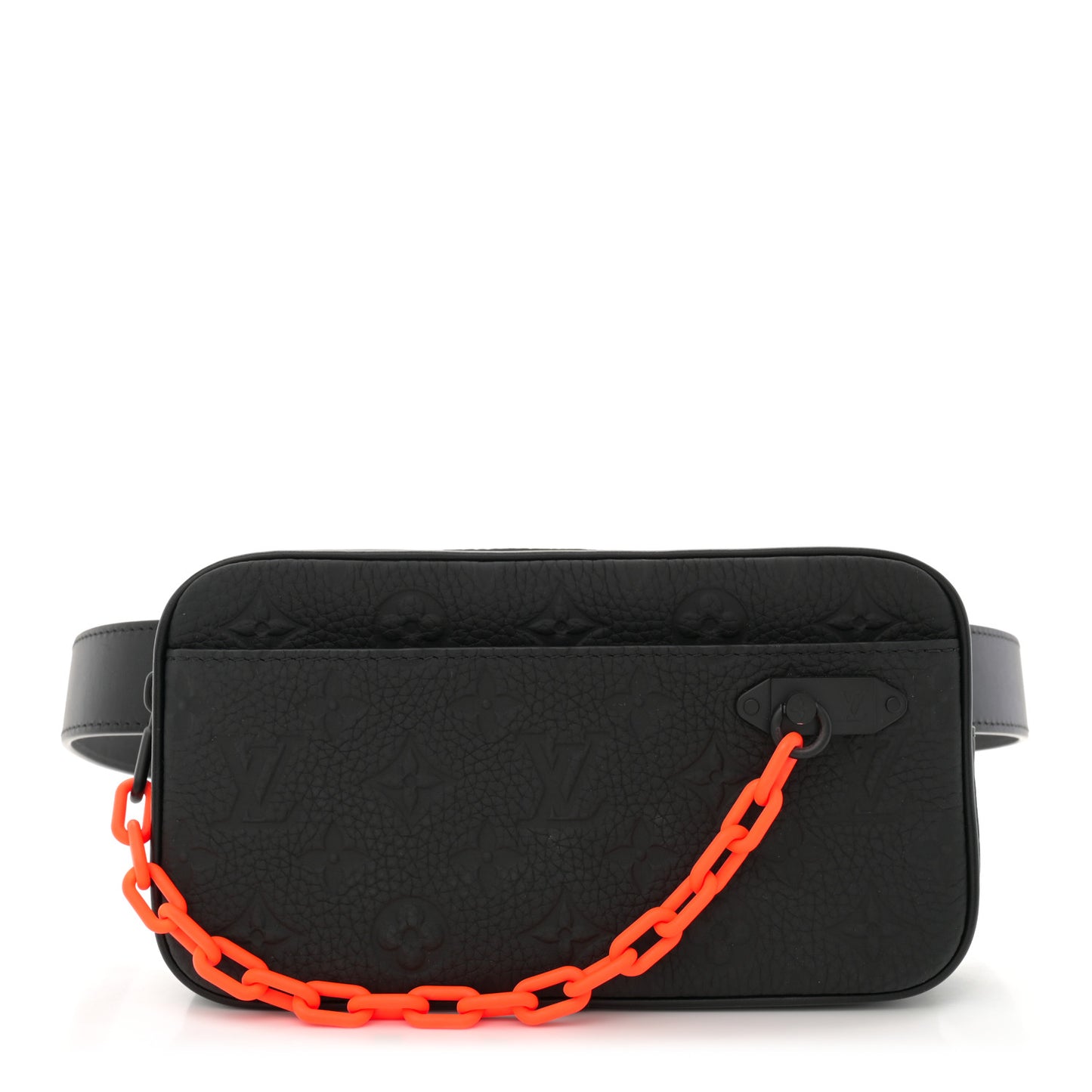 Taurillon Monogram Uniformes Solar Ray Soft Pochette Volga Belt Bag Black