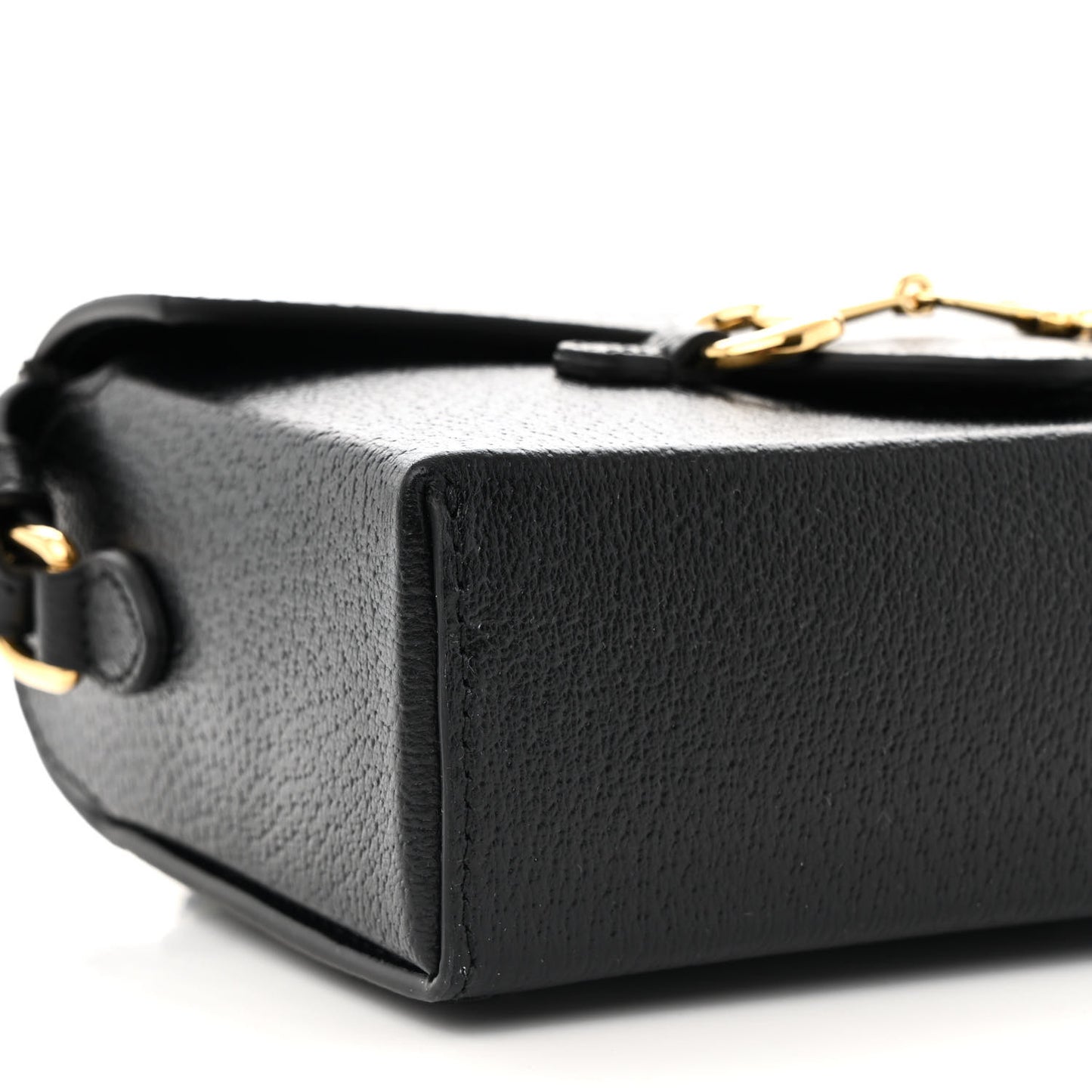 Calfskin Horsebit 1955 Shoulder Bag Black
