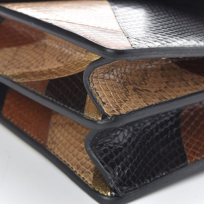 Gucci Ayers Snakeskin Chevron Medium Dionysus Shoulder Bag Multicolor 9 of 11