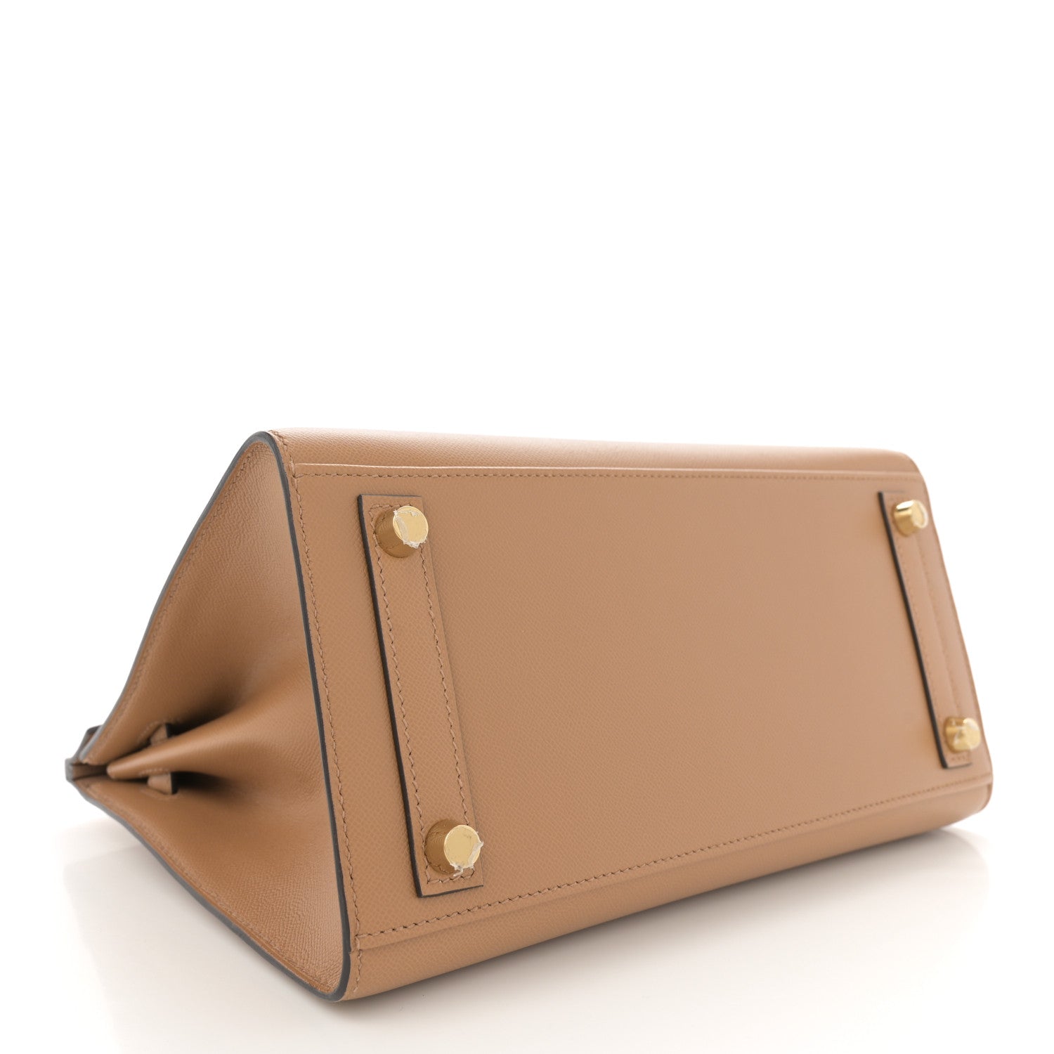 Hermes Madame Calfskin Birkin Sellier 25 Chai 7 of 23