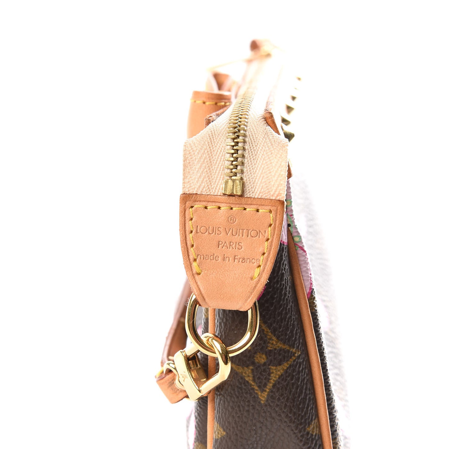 Monogram Cherry Blossom Pochette Accessories Brown